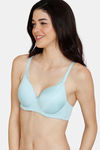 Zivame Marshmallow Padded Wired 3/4Th Coverage T-Shirt - Plume — thumbnail 3