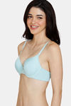 Zivame Marshmallow Push-Up Wired Medium Coverage Bra - Plume — thumbnail 3