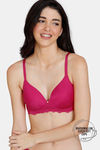 Zivame Marshmallow Padded Non Wired 3/4Th Coverage T-Shirt Bra - Jazzy — thumbnail 1