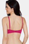 Zivame Marshmallow Padded Non Wired 3/4Th Coverage T-Shirt Bra - Jazzy — thumbnail 2