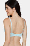 Zivame Marshmallow Padded Non Wired 3/4Th Coverage T-Shirt Bra - Plume — thumbnail 2
