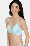 Zivame Marshmallow Padded Non Wired 3/4Th Coverage T-Shirt Bra - Plume — thumbnail 3
