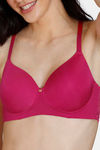 Zivame Marshmallow Padded Non Wired 3/4Th Coverage T-Shirt Bra - Jazzy — thumbnail 4