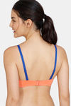 Zivame Push-Up Wired Medium Coverage Bra - Coral Quartz — thumbnail 2