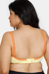Zivame True Curv Beautiful Basics Double Layered Non Wired 3/4th Coverage Super Support Bra - Sunshine — thumbnail 2