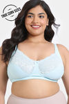 Zivame True Curv Single Layered Non Wired High 3/4Th Coverage Super Support Bra - Omphalodes — thumbnail 1