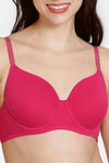Zivame Glitter Strap Beautiful Basics Padded Wired 3/4th Coverage T-Shirt Bra - Jazzy — thumbnail 4