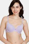 Zivame Beautiful Basics Push-Up Wired Medium Coverage Bra - Lavender — thumbnail 1