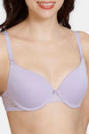 Zivame Beautiful Basics Push-Up Wired Medium Coverage Bra - Lavender — thumbnail 4