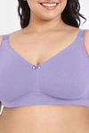 Zivame True Curv Beautiful Basics Double Layered Non Wired Full Coverage Minimiser Bra - Lavender — thumbnail 4