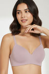 Zivame Wonderwire Padded 3/4Th Coverage T-Shirt Bra - Elderberry — thumbnail 6