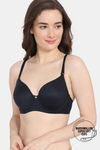 Zivame Marshmallow Padded Wired 3/4Th Coverage T-Shirt - Anthracite — thumbnail 1