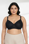 Zivame True Curv Lightly Lined Wired High 3/4Th Coverage Super Support - Anthracite — thumbnail 2