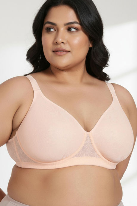 Zivame True Curv Lightly Lined Wired High 3/4Th Coverage Super Support - Bellini — image 5