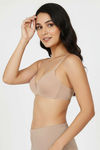 Zivame Beautiful Basics Non Wired Medium Coverage Push-Up Bra - Roebuck — thumbnail 2