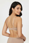 Zivame Beautiful Basics Non Wired Medium Coverage Push-Up Bra - Roebuck — thumbnail 3