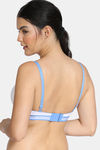 Zivame Sporty Twist Push-Up Wired Medium Coverage Bra - White — thumbnail 2