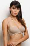 Zivame Padded Wired Medium Coverage Strapless Bra - Roebuck — thumbnail 2