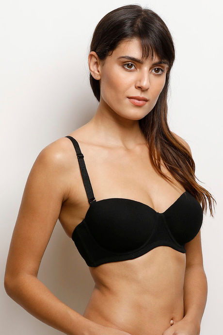 Zivame Padded Wired Medium Coverage Strapless Bra-Salute — image 2