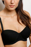 Zivame Padded Wired Medium Coverage Strapless Bra-Salute — thumbnail 6