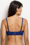 Zivame Padded Wired Medium Coverage Strapless Bra-Sodalite Blue — thumbnail 4