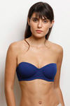 Zivame Padded Wired Medium Coverage Strapless Bra-Sodalite Blue — thumbnail 7