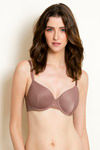 Zivame Padded Wired 3/4th Coverage T-Shirt Bra - Nutmeg — thumbnail 6