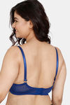Zivame True Curv Tuscan Romance Double Layered Wired 3/4th Coverage Super Support Bra - Limoges — thumbnail 2