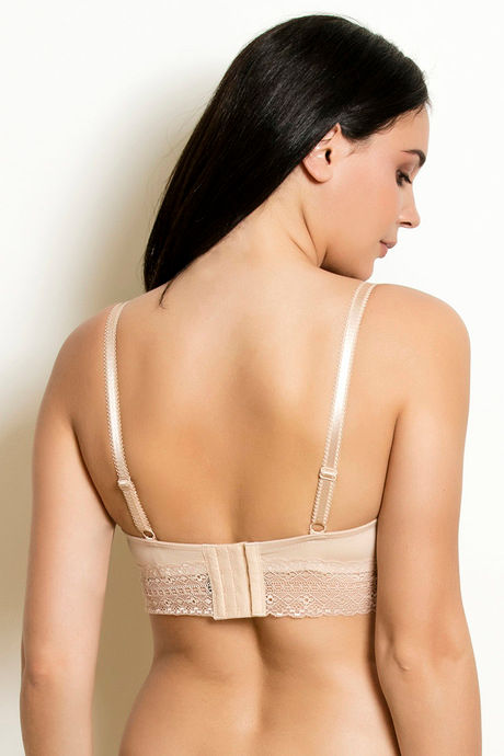 Zivame Tuscan Romance Padded Non Wired 3/4th Coverage T-Shirt Bra - Toasted Almond — image 3