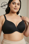 Zivame True Curv Padded Wired 3/4Th Coverage Super Support Bra - Anthracite — thumbnail 1