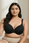 Zivame True Curv Padded Wired 3/4Th Coverage Super Support Bra - Anthracite — thumbnail 2