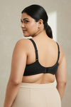 Zivame True Curv Padded Wired 3/4Th Coverage Super Support Bra - Anthracite — thumbnail 3