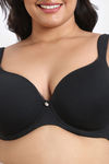 Zivame True Curv Padded Wired 3/4Th Coverage Super Support Bra - Anthracite — thumbnail 6