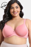 Zivame True Curv Padded Wired 3/4Th Coverage Supper Support Bra - Mauveglow — thumbnail 1