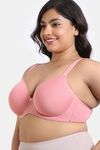 Zivame True Curv Padded Wired 3/4Th Coverage Supper Support Bra - Mauveglow — thumbnail 3