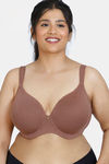 Zivame True Curv Padded Wired 3/4Th Coverage T-Shirt Bra - Nutmeg — thumbnail 2