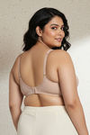 Zivame True Curv Padded Non Wired Full Coverage Super Support Bra - Roebuck — thumbnail 2