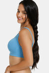 Zivame True Curv Single Layered Non Wired 3/4th Coverage Minimiser Bra - Pacific Coast — thumbnail 2