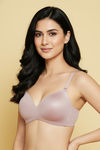 Zivame At Work Padded Non Wired 3/4Th Coverage T-Shirt Bra - Zephyr — thumbnail 4