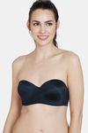 Zivame At Work Padded Wired 3/4Th Coverage Strapless Bra - Black — thumbnail 2