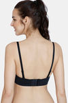 Zivame At Work Padded Wired 3/4Th Coverage Strapless Bra - Black — thumbnail 3