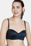 Zivame At Work Padded Wired 3/4Th Coverage Strapless Bra - Black — thumbnail 5