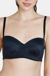 Zivame At Work Padded Wired 3/4Th Coverage Strapless Bra - Black — thumbnail 6