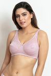 Zivame Double Layered Non Wired 3/4th Coverage T-Shirt Bra - Dawn Pink — thumbnail 1