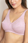 Zivame Double Layered Non Wired 3/4th Coverage T-Shirt Bra - Dawn Pink — thumbnail 3
