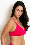 Zivame Padded Non Wired 3/4th Coverage T-Shirt Bra - Love Potion — thumbnail 2