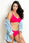 Zivame Padded Non Wired 3/4th Coverage T-Shirt Bra - Love Potion — thumbnail 4