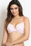 Zivame Padded Wired 3/4th Coverage T-Shirt Bra - Tile Pt — thumbnail 1