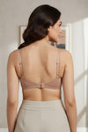 Zivame Beautiful Basics Double Layered Non Wired 3/4Th Coverage T-Shirt Bra - Skin — thumbnail 3