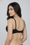 Zivame Beautiful Basics Double Layered Non Wired 3/4th Coverage T-Shirt Bra - Tap Shoe — thumbnail 2